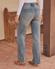 VICI Icon Super Stretch High Rise Straight Jeans