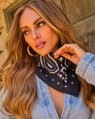 Rouge Affair Paisley Scarf