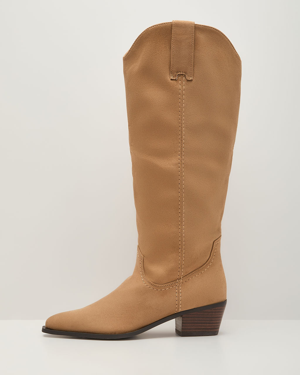 Allie Faux Suede Western Boots