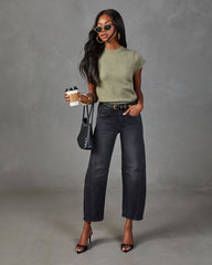 Nila Knit Short Sleeve Sweater