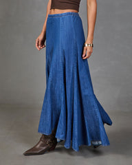 Farrow Denim Maxi Skirt
