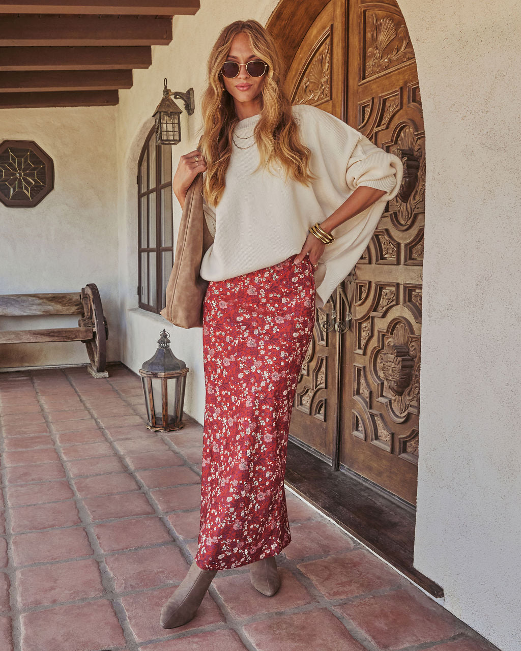 Elouise Knit Oversized Pullover Sweater