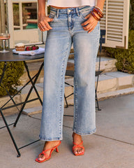 Neenah Stretch Low Rise Straight Leg Jeans