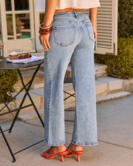 Neenah Stretch Low Rise Straight Leg Jeans