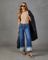 Living Life Ribbed Short Sleeve Top