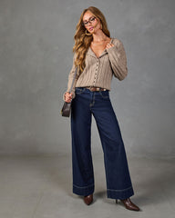 Collected Moments Ribbed Knit Cardigan