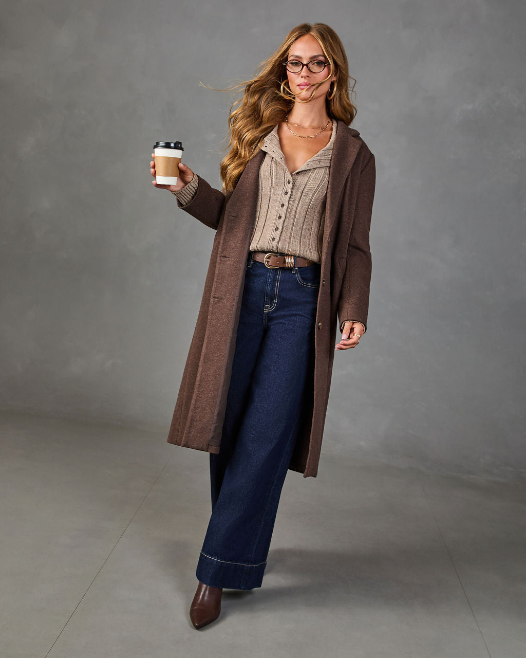 Collected Moments Ribbed Knit Cardigan