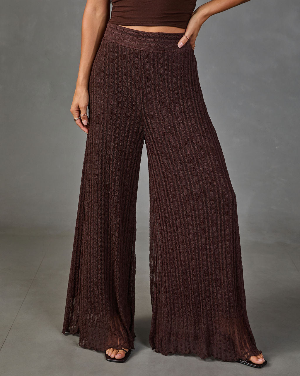 Mariah Lace Wide Leg Pants