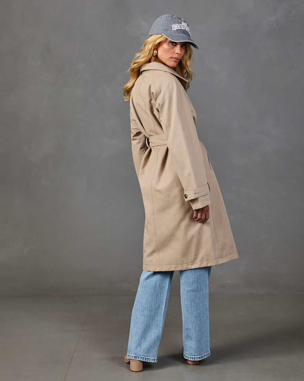 Daily Icon Waist Tie Trench Coat
