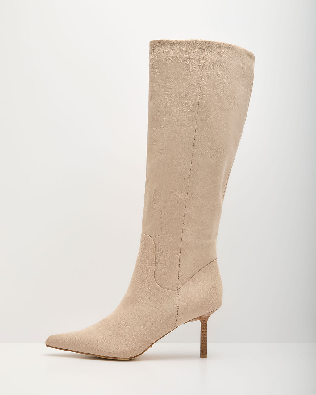 Leila Faux Suede Knee High Boots