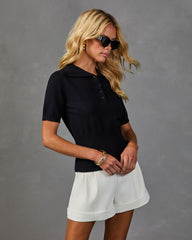 Form Daily Collared Henley Top