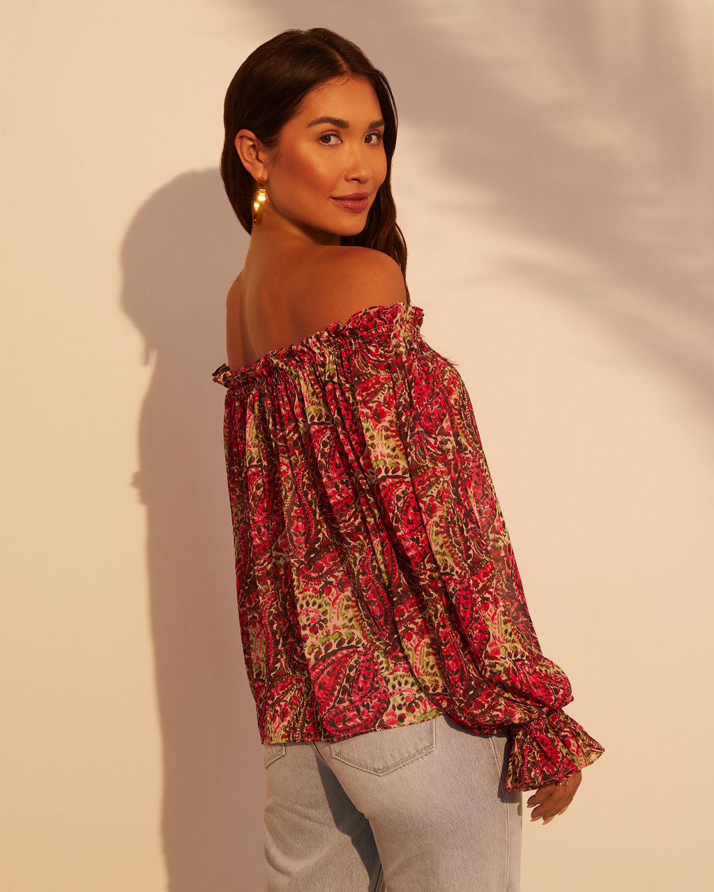Brinley Off the Shoulder Blouse