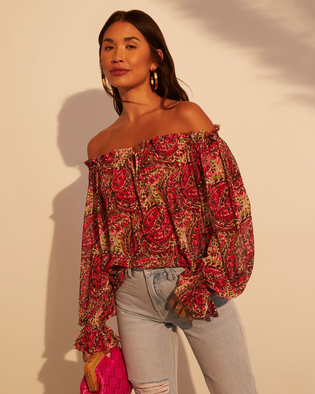 Brinley Off the Shoulder Blouse