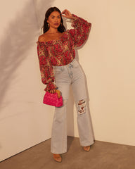 Brinley Off the Shoulder Blouse