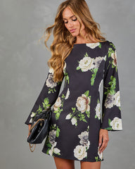 Daybreak Bouquet Floral Mini Dress