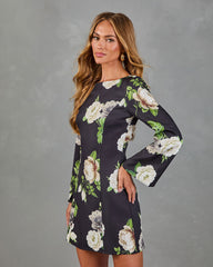 Daybreak Bouquet Floral Mini Dress