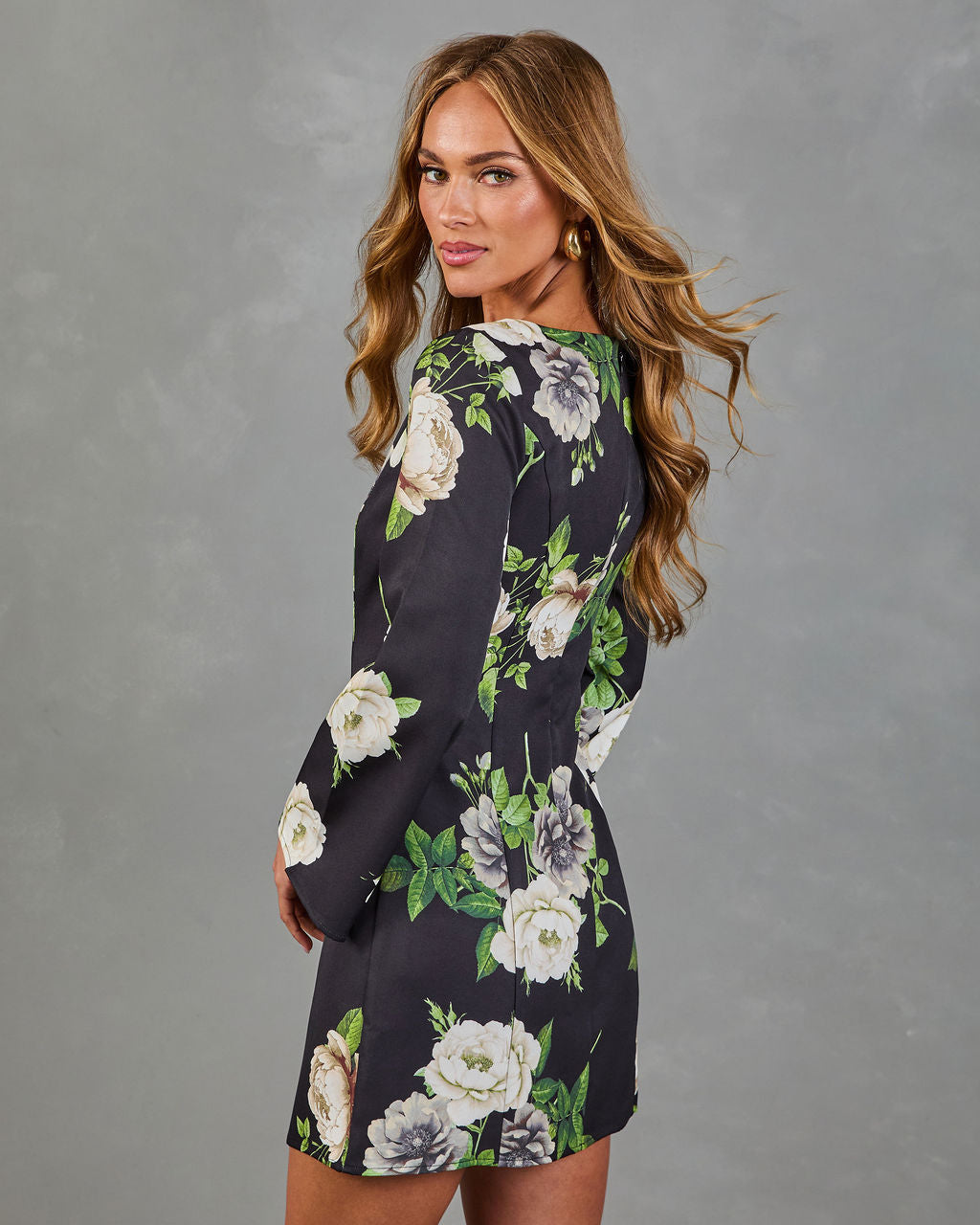 Daybreak Bouquet Floral Mini Dress