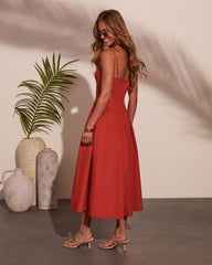 Sunroom Society Cotton Midi Dress