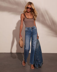 Natural Rhythm Striped Tank Top