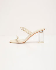 Pearlina Block Heel Mule