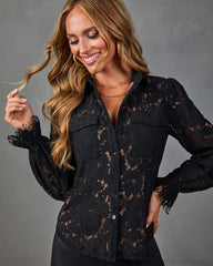Joyful Bond Lace Top