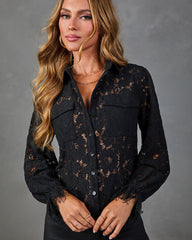 Joyful Bond Lace Top