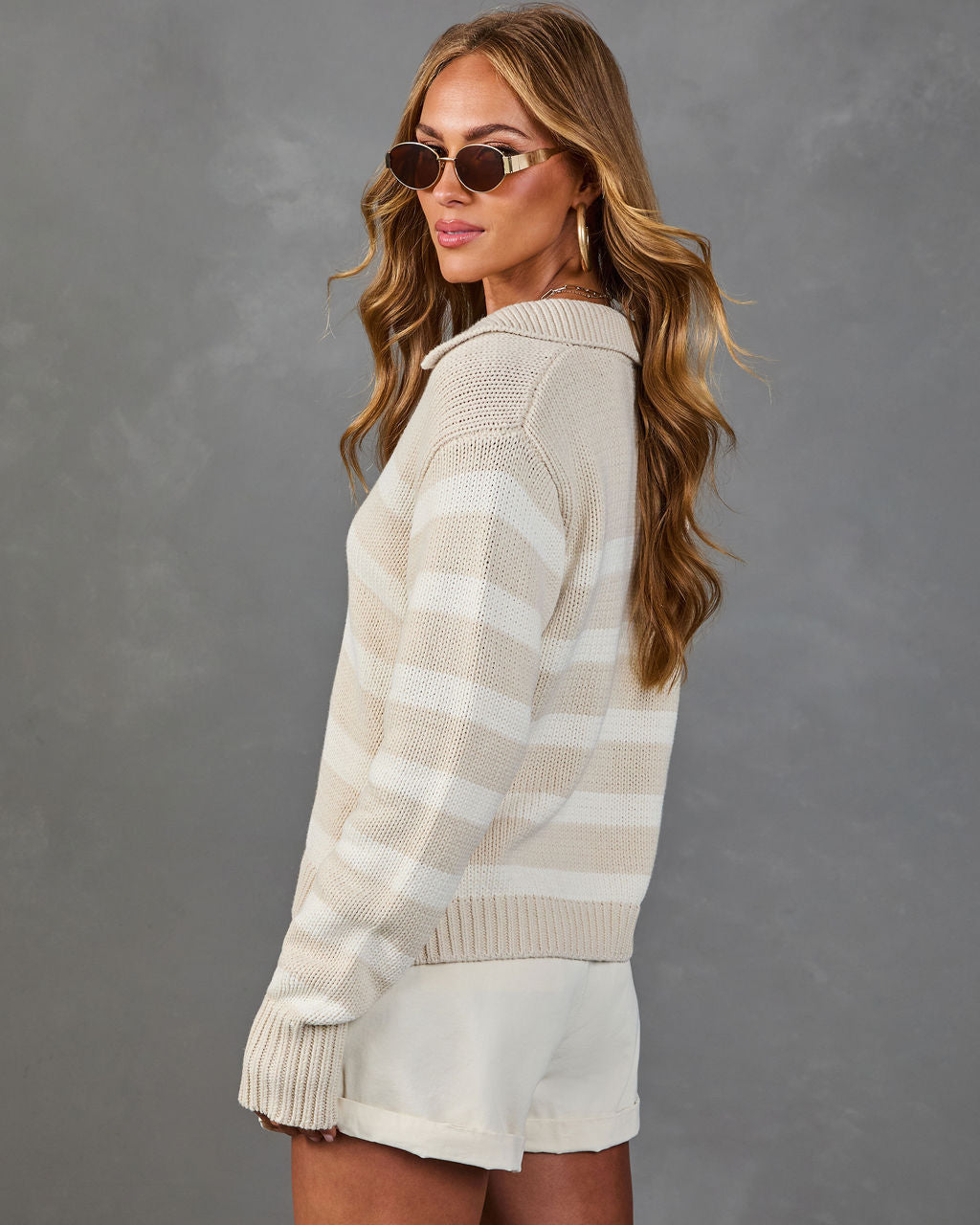 Kennet Striped Pullover Sweater