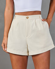 Gallery Muse Cuffed Cotton Shorts