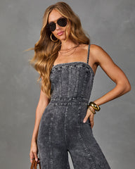 Trendsetter Denim Jumpsuit