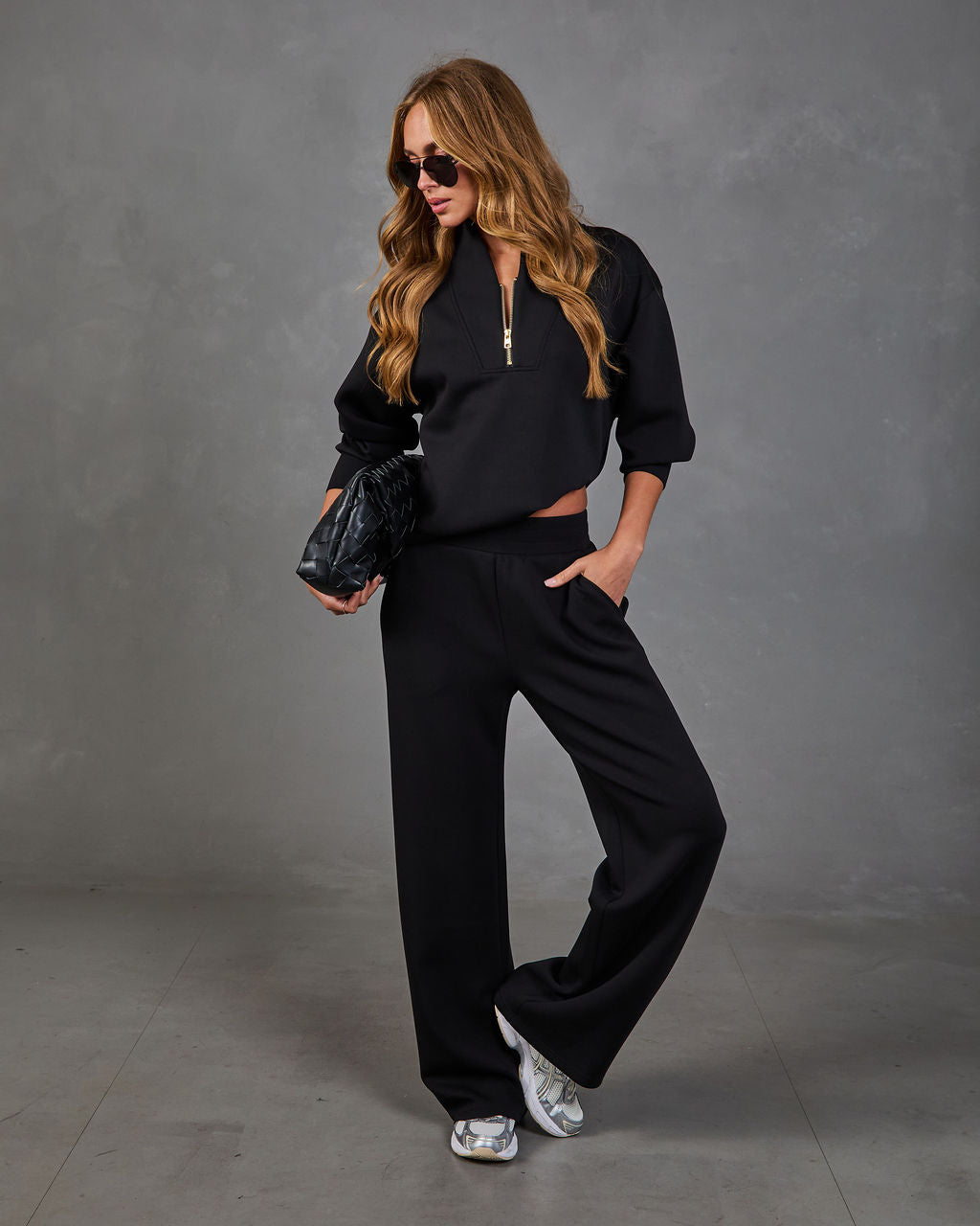 Barton Drawstring High Rise Soft Form Pants