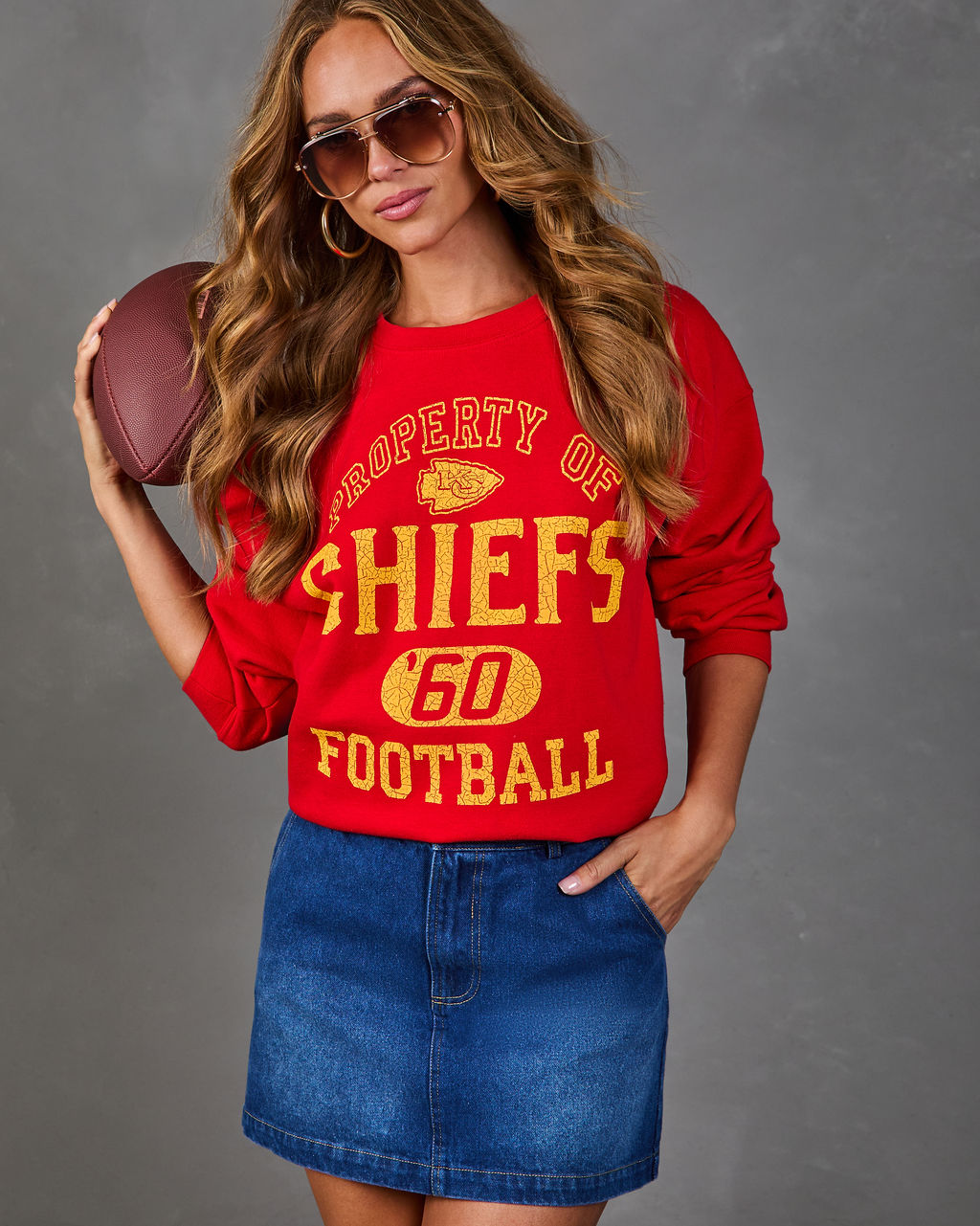 Property of Kansas City Chiefs Fleece Graphic Sweatshirt