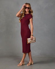 Kammie Bodycon Midi Dress