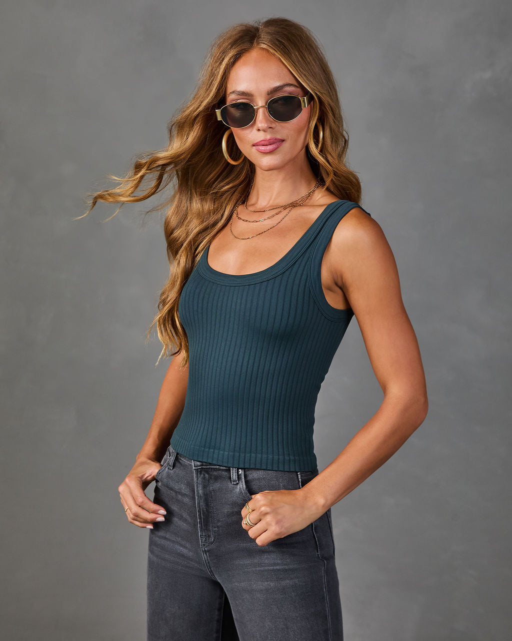 Wellness Hour Seamless Ribbed Tank Top