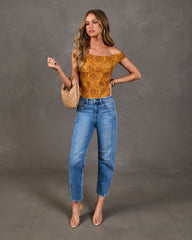 Alias Paisley Print Tank Top