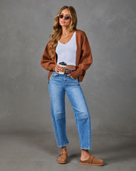 Elouise Ribbed Knit Shrug