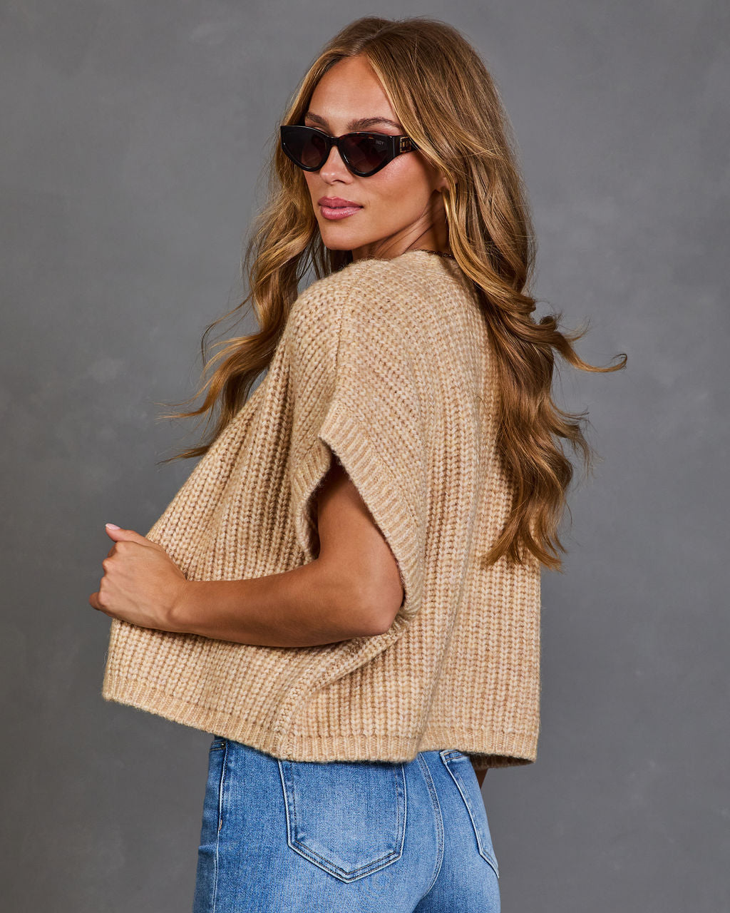 Maple Lane Knit Open Front Cardigan