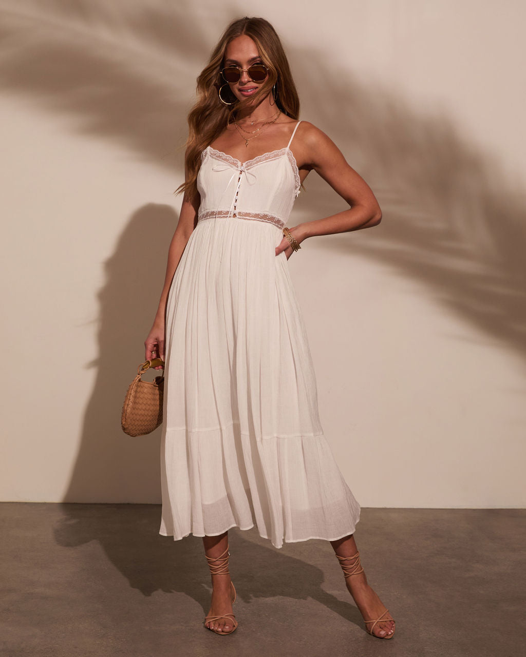 Pucker Up Plisse Maxi Dress
