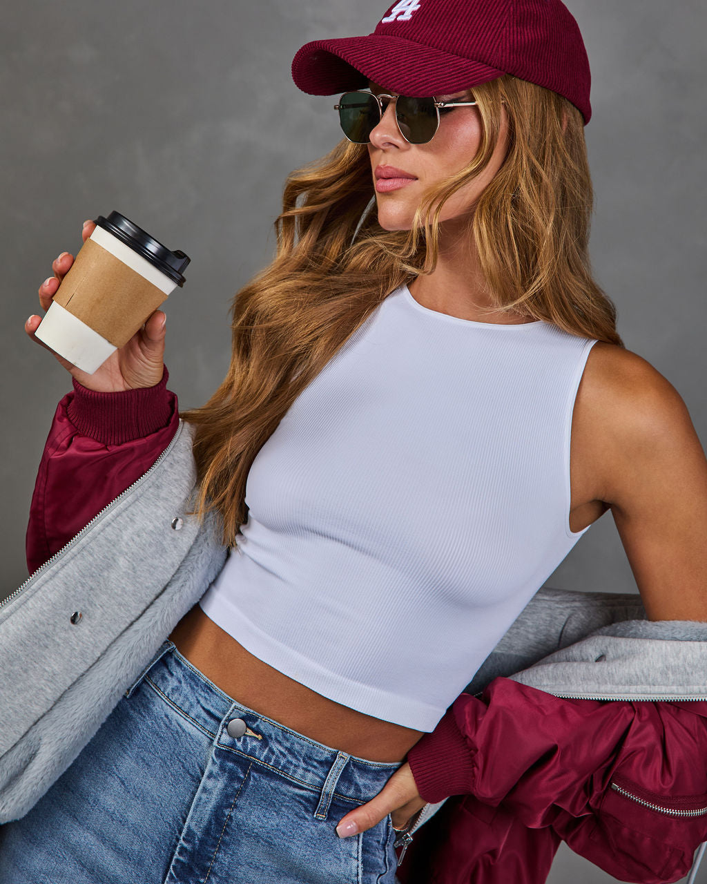 Kiki Seamless Knit Crop Top