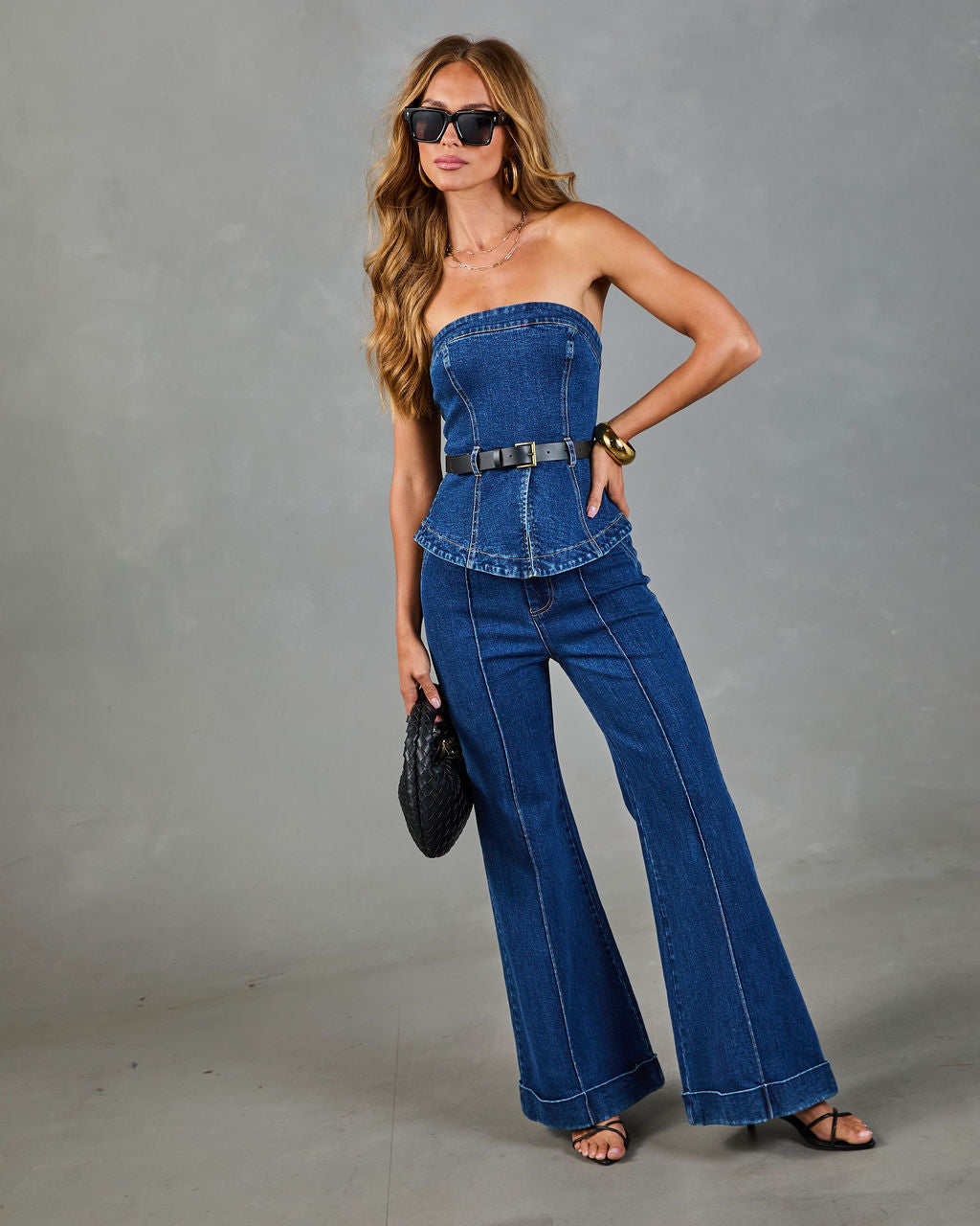 Radiant Escape High Rise Flare Jeans
