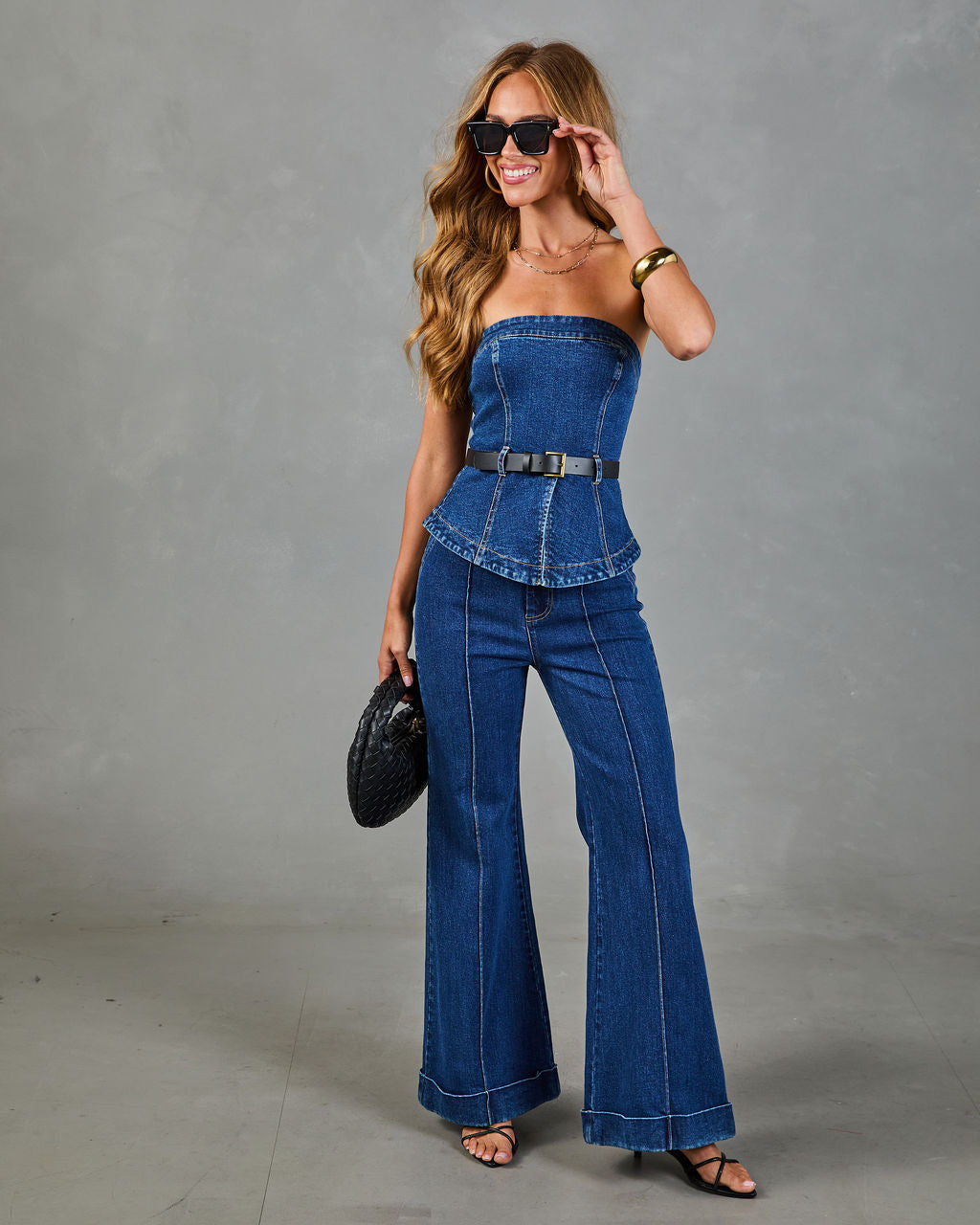 Radiant Escape High Rise Flare Jeans