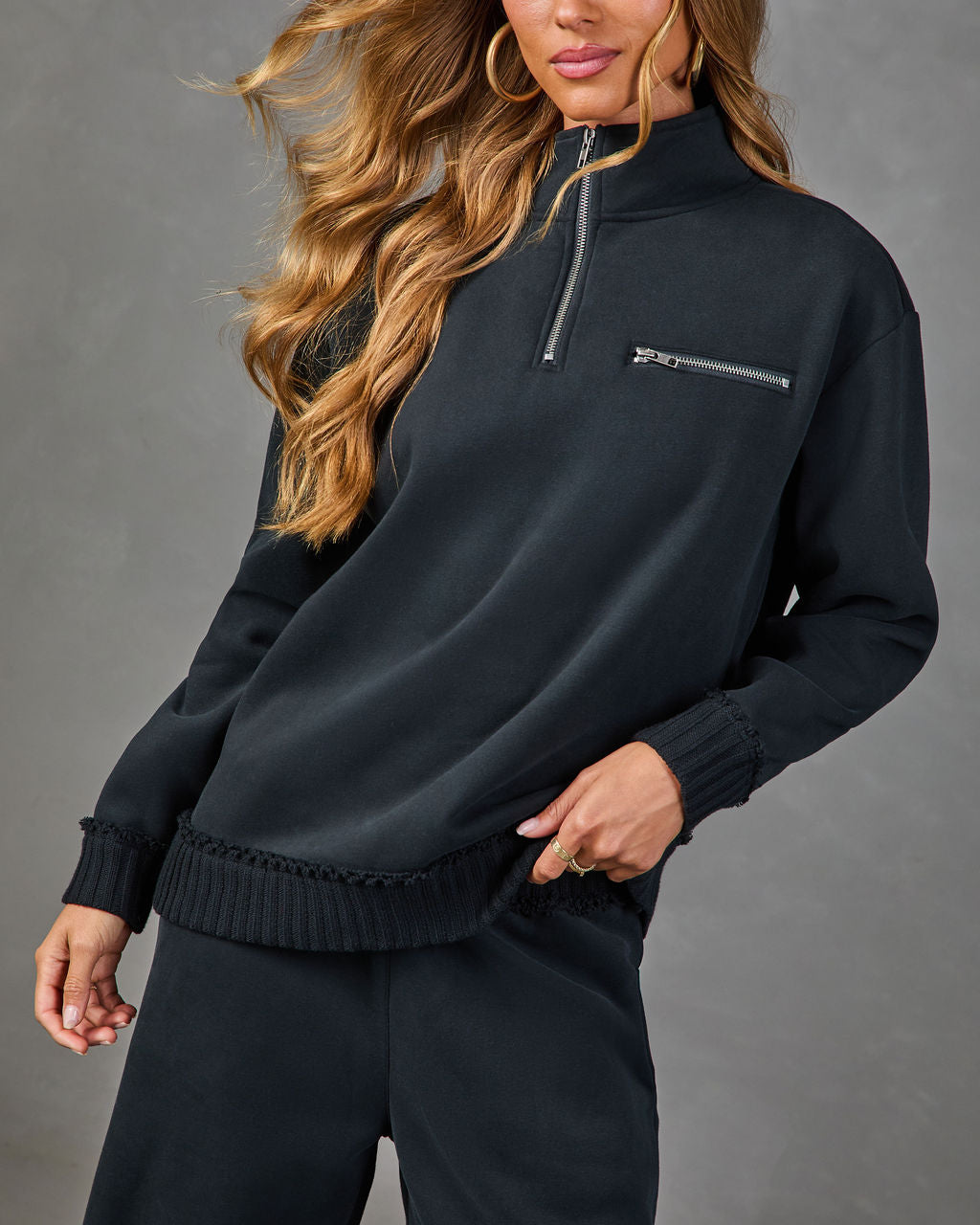 Flow State Fleece Half Zip Jacket