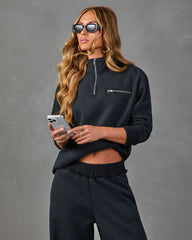 Flow State Fleece Half Zip Jacket