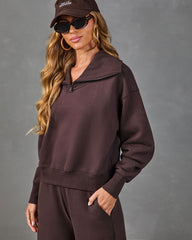 Pace Theory Fleece Half Zip Sweatshirt