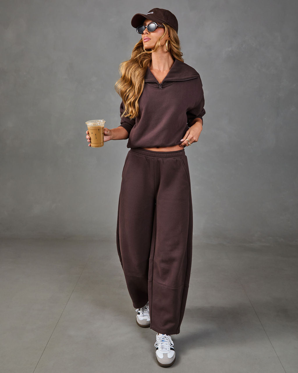 Pace Theory Fleece Half Zip Sweatshirt