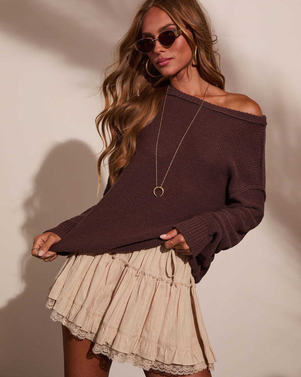 Sunday Plans Knit Sweater