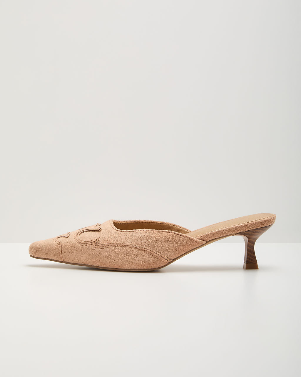Chloey Western Pointed Toe Mules
