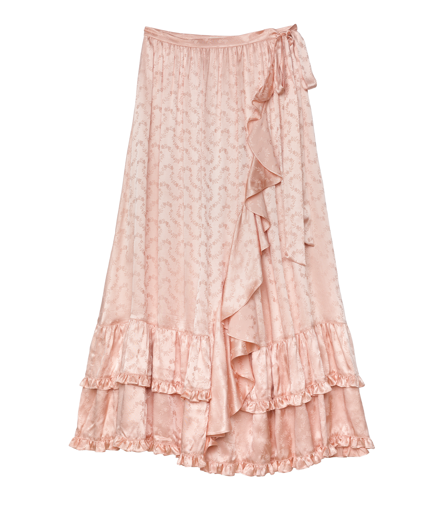 FIORENZA SKIRT -- PEACH SORBET