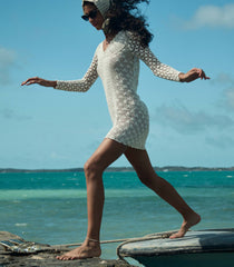 FLORINA DRESS -- PEARL