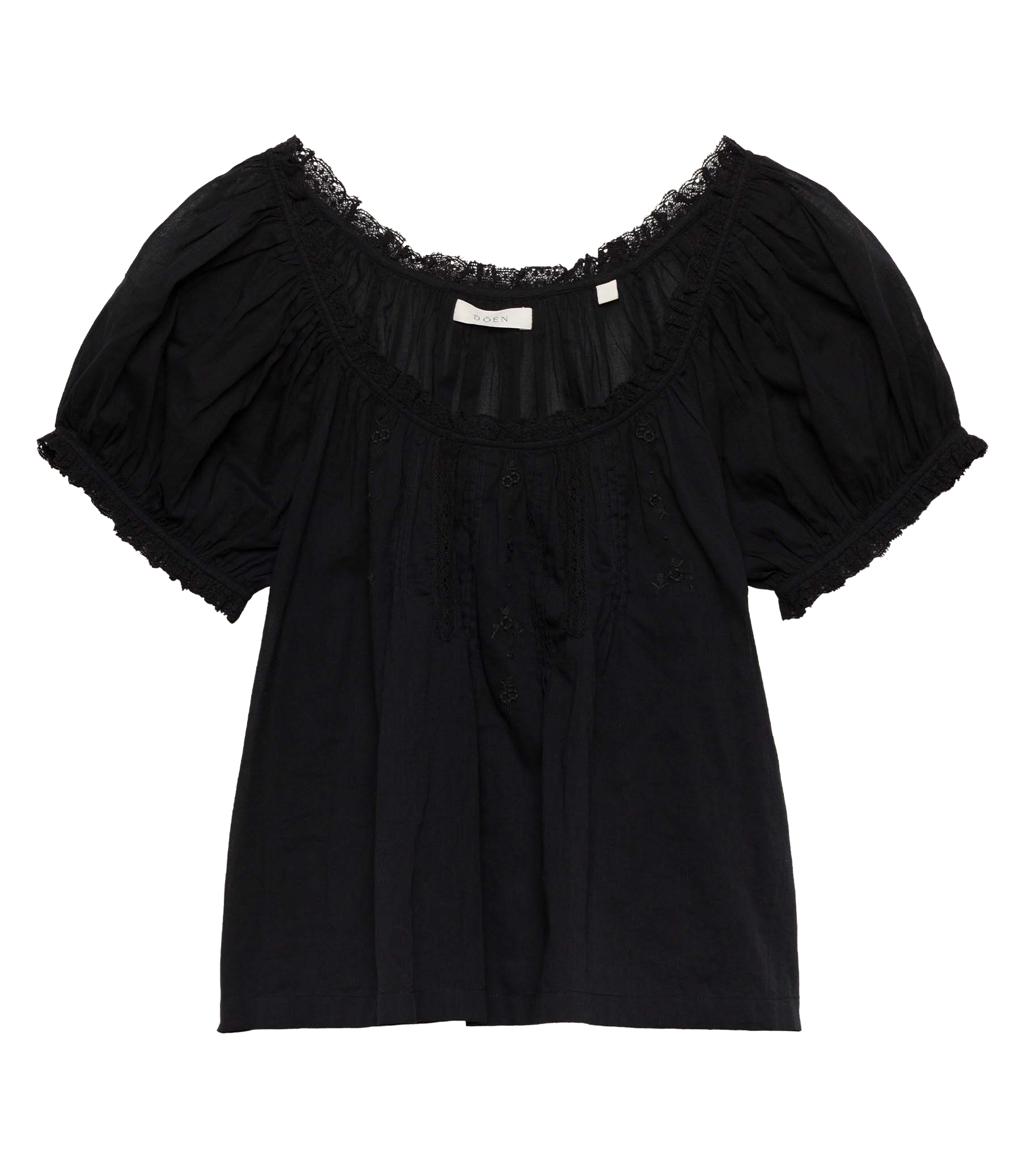FREDERICA TOP -- BLACK
