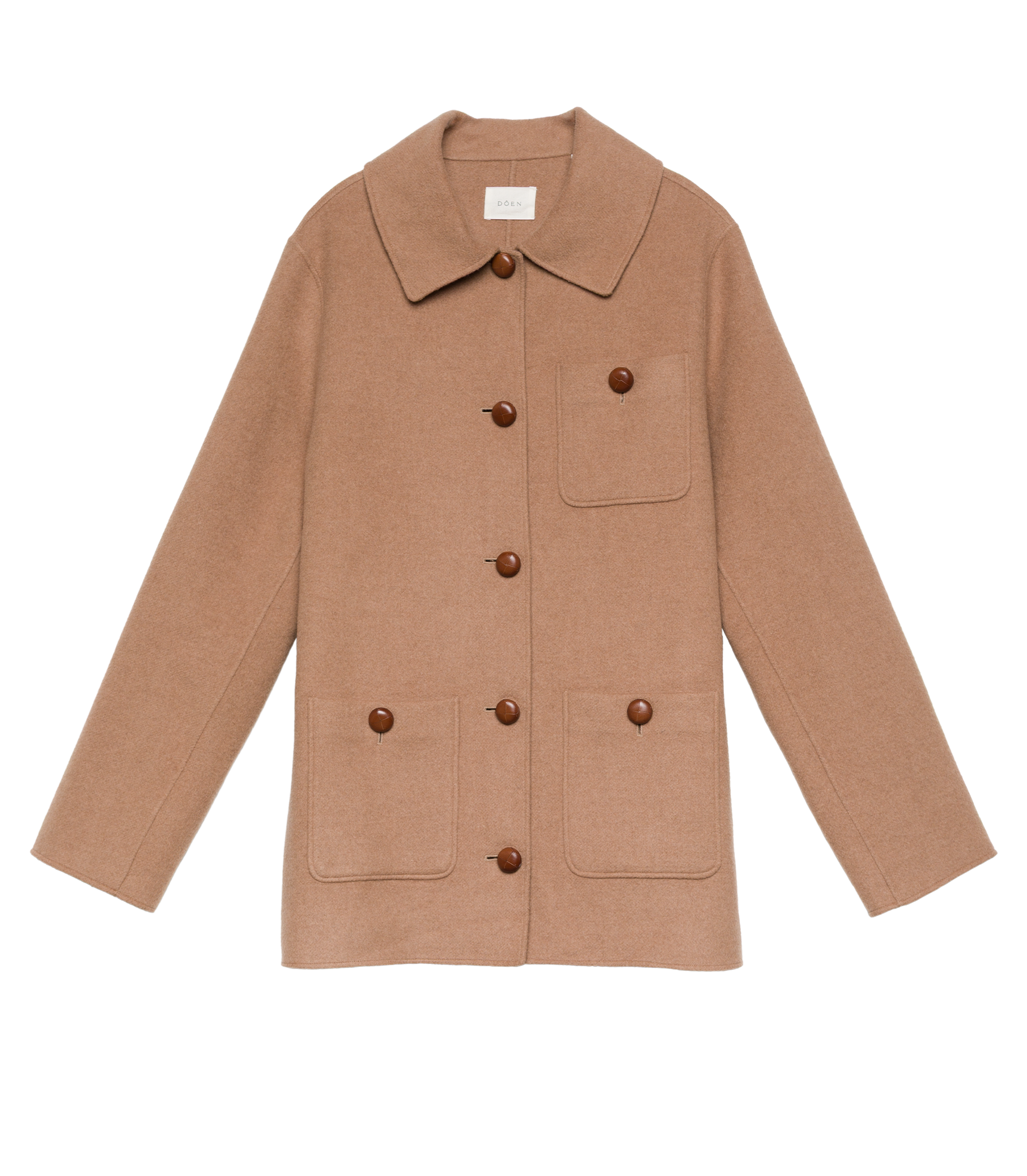 GERMAIN COAT -- LIGHT KHAKI